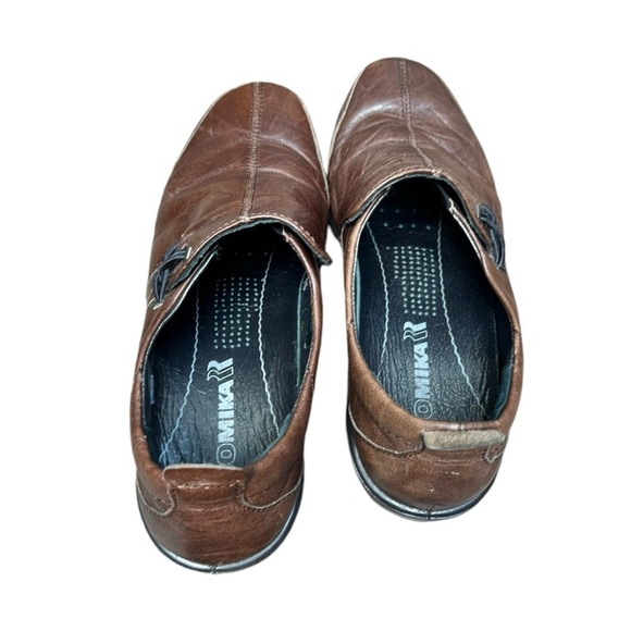 🌻Romika 'City Light 45' Distressed Burgundy Comfort Loafers Women's Size 37 - Picture 7 of 12